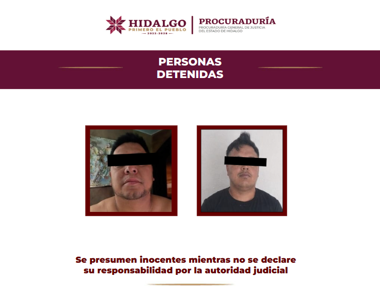 Cateo en Tula deja dos detenidos; aseguran armas, droga y vehículos