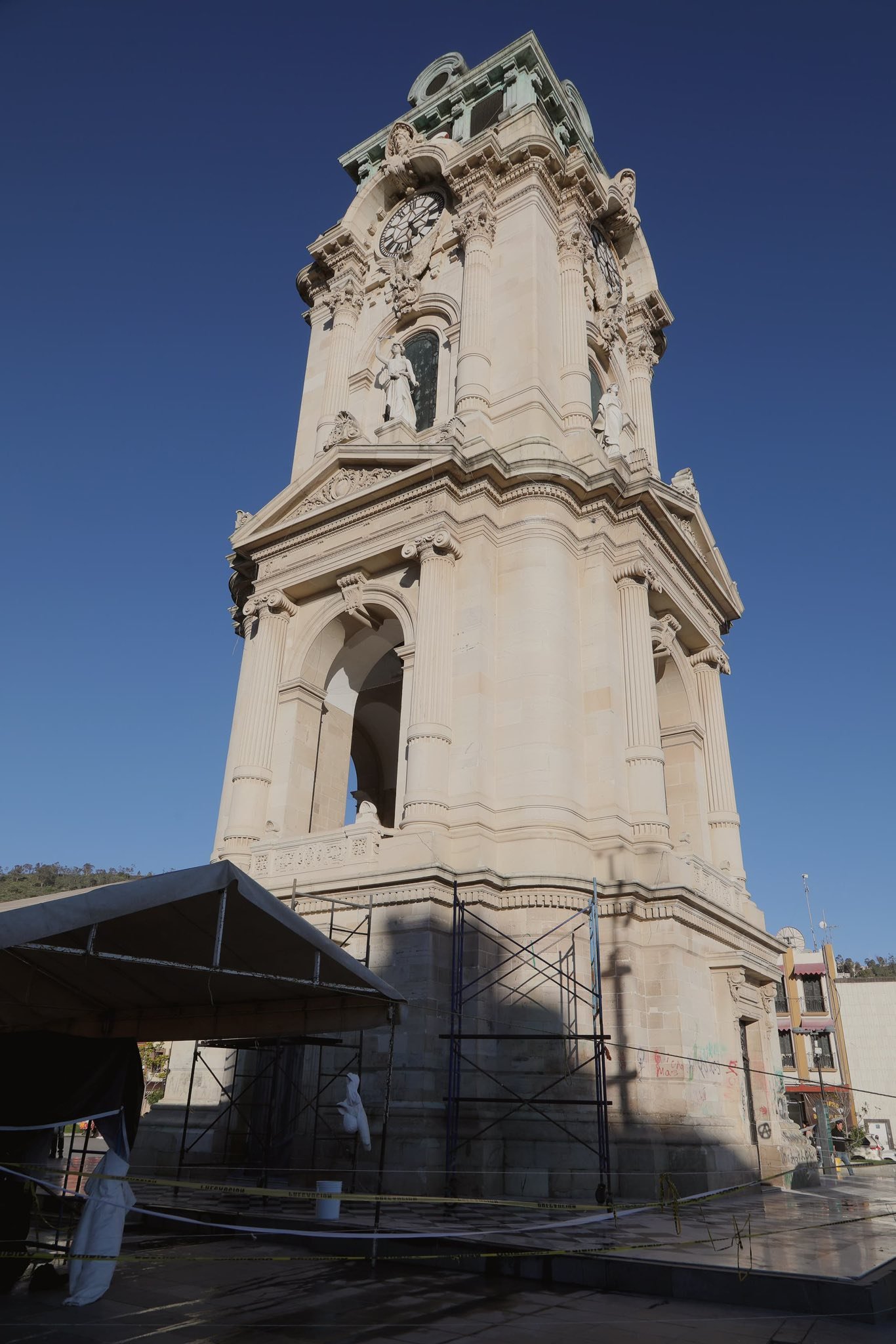 Reloj Monumental será protegido durante marcha de la Generación Z