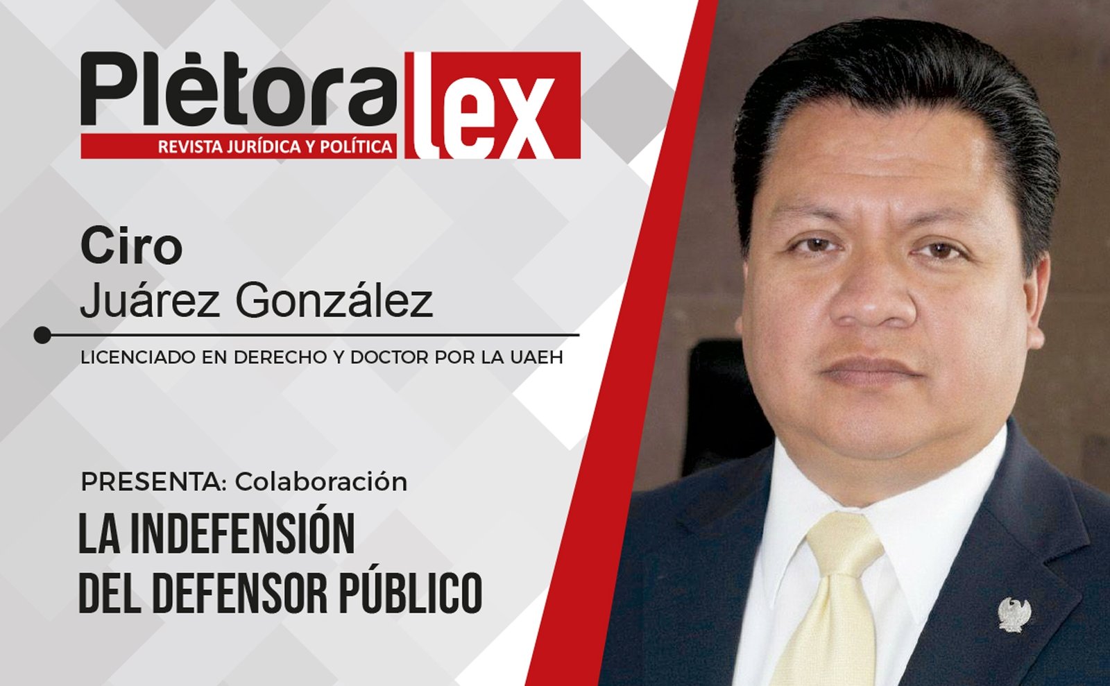 La indefensión del defensor público