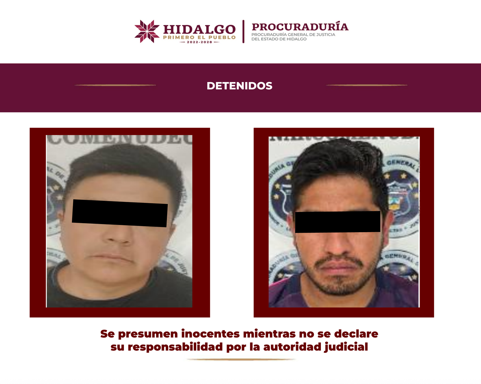 Cateo en Santa Matilde deja dos detenidos, armas y droga aseguradas