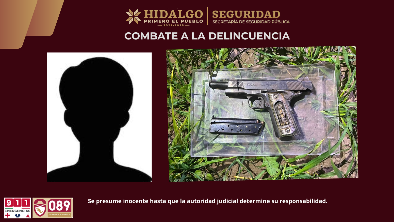 Presunto homicida de El Saucillo evitó declarar; lo mandan a prisión preventiva