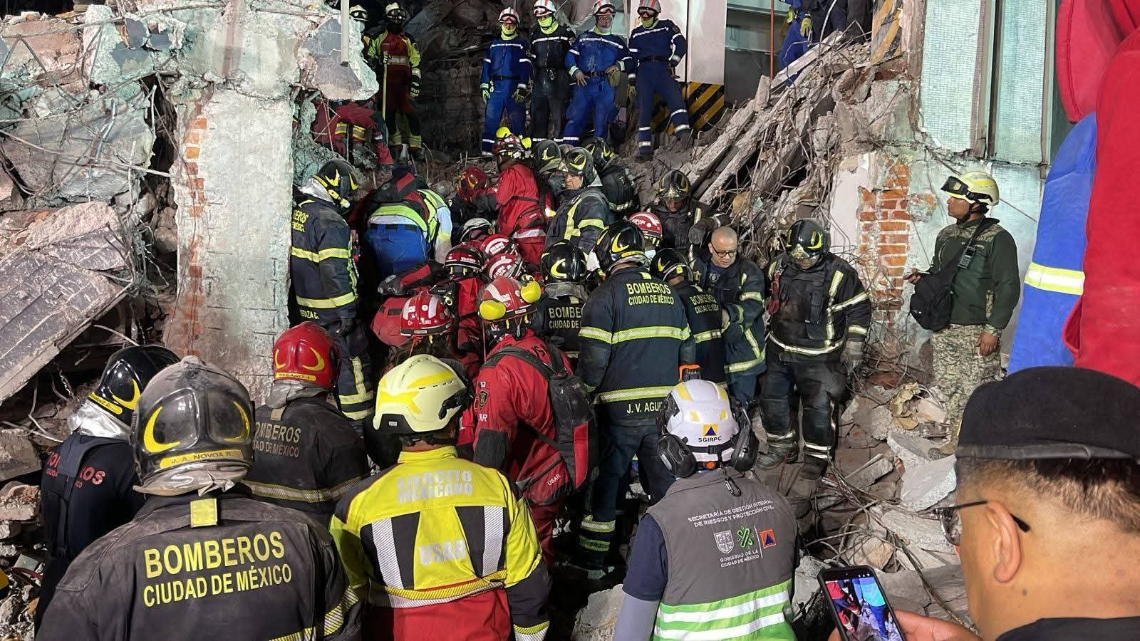 Una de las víctimas del derrumbe en San Antonio Abad era originaria de Hidalgo