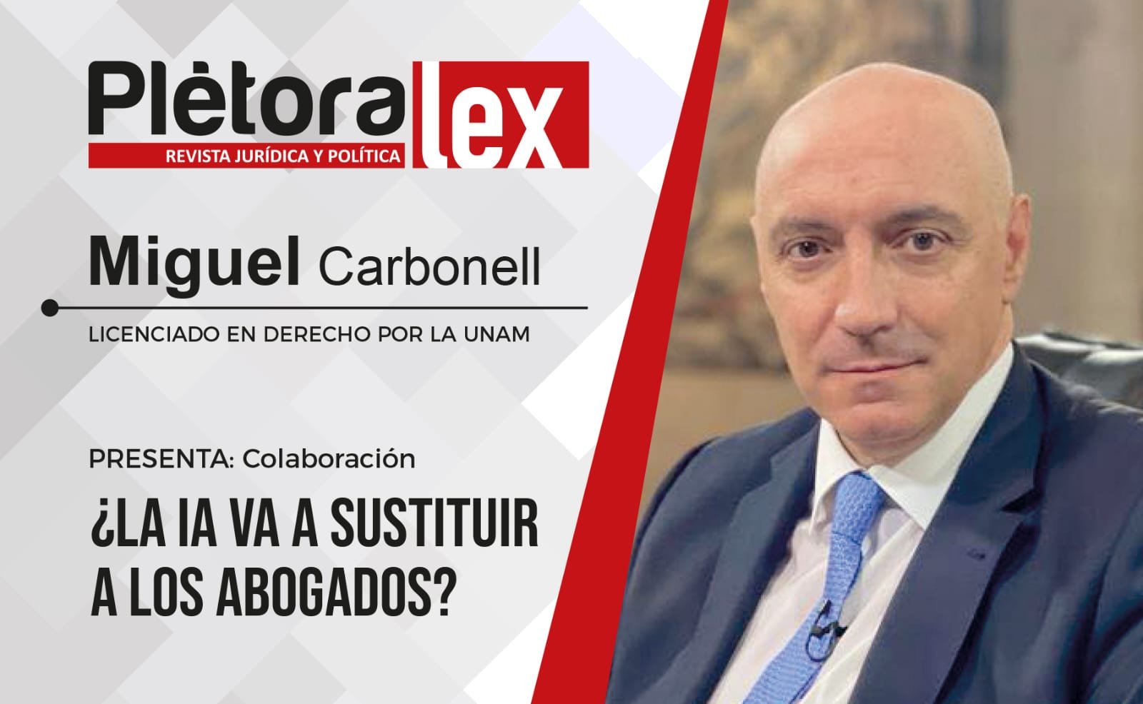 Es posible que cambie la forma de ejercer el Derecho ¿La IA va a sustituir a los abogados?