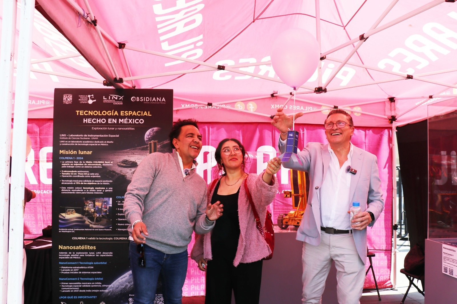 Lamán Carranza: cuando la ciencia se vive y se comparte en el Zócalo de las Ciencias