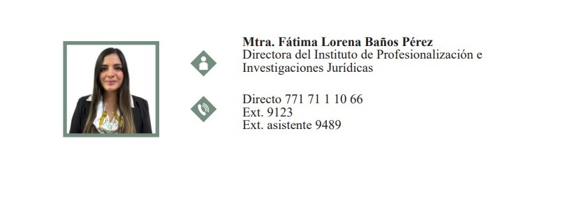 Se reincorpora Fátima Baños al Poder Judicial de Hidalgo