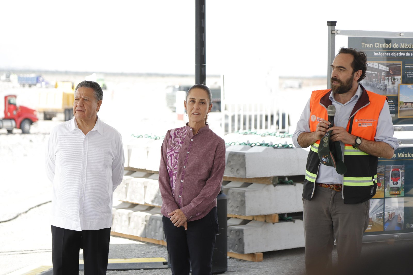 Tren AIFA-Pachuca alcanza 30% de avance; estará listo en 2027: Sheinbaum