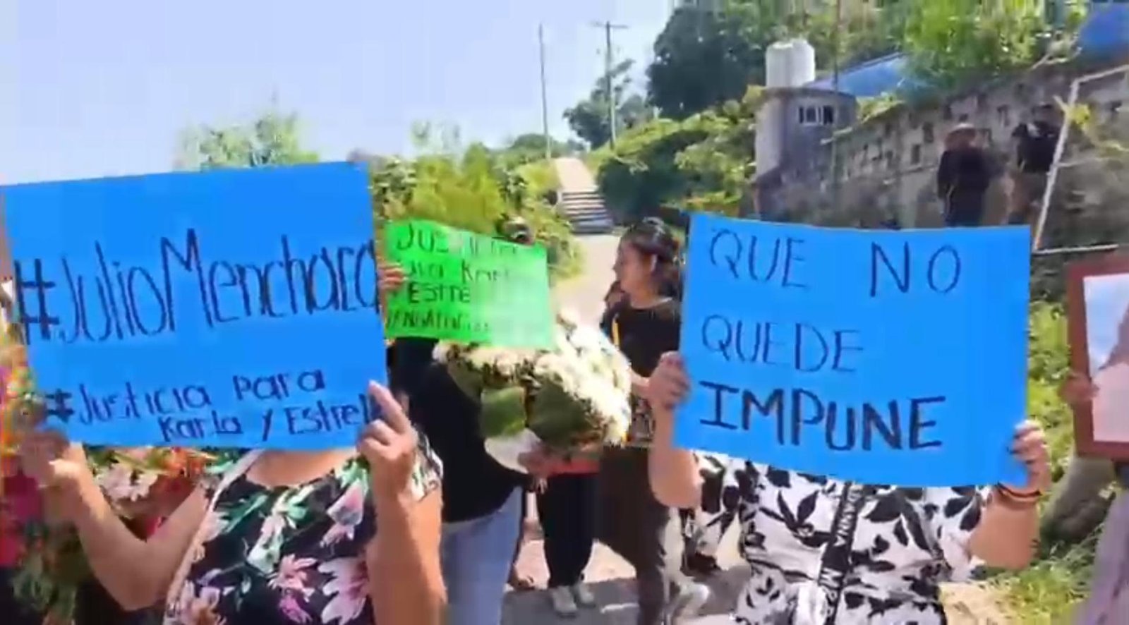 No fue accidente, el grito de justicia en Zacualtipán por Karla y Estrella