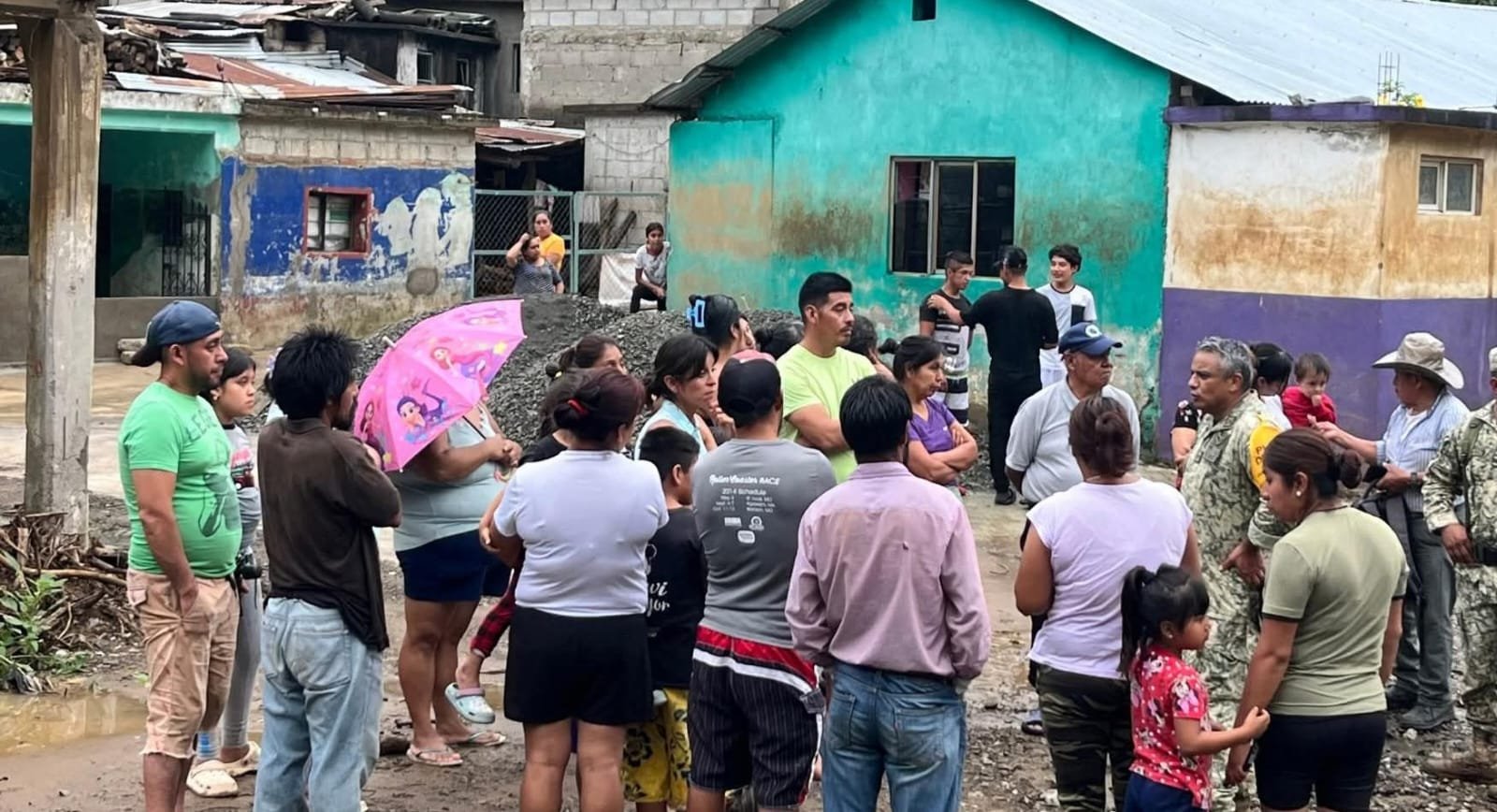 Pese a recientes lluvias, habitantes de Chapula deciden permanecer en sus hogares