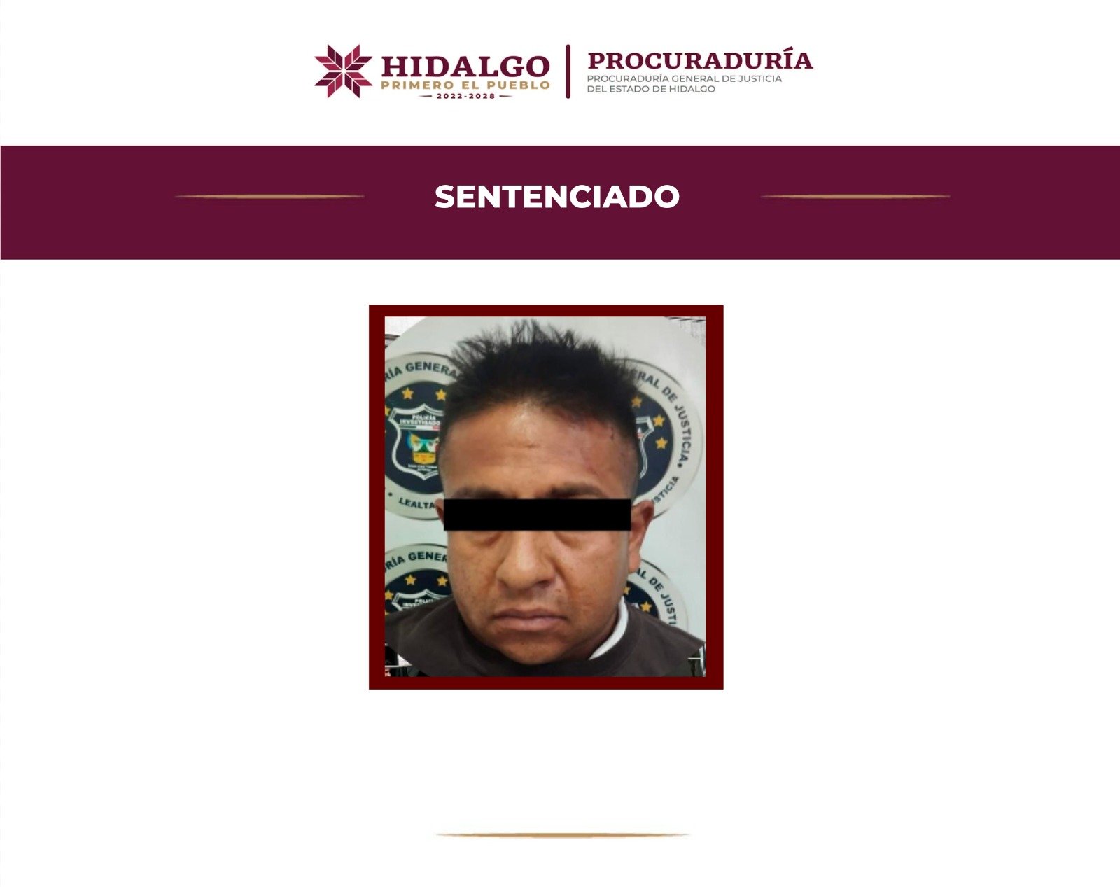 Sentencian a 172 años de prisión al feminicida de Rosaura