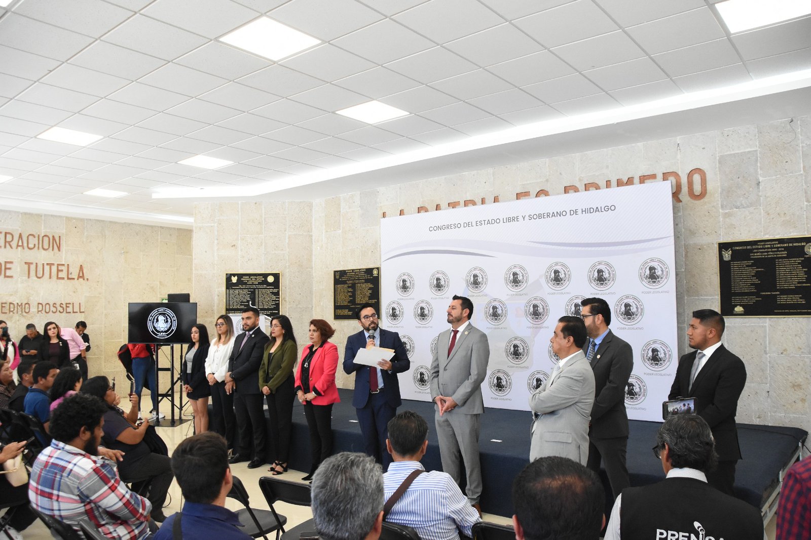 Presentan la estructura de trabajo del Congreso del Estado de Hidalgo ...