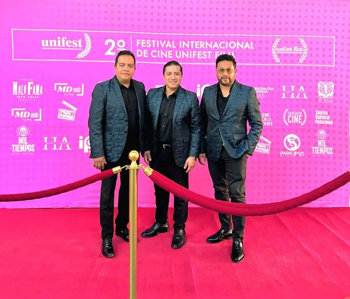Los Príncipes Trío acudieron como invitados al 2do festival Internacional de Cine UNIFEST FILM