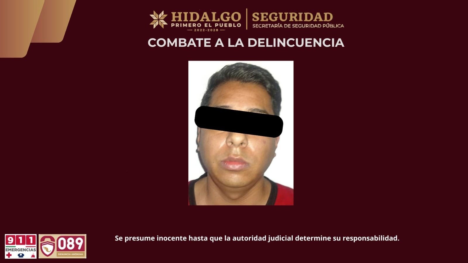 Vinculan a proceso por narcomenudeo a encargado del C2 de Villa de Tezontepec