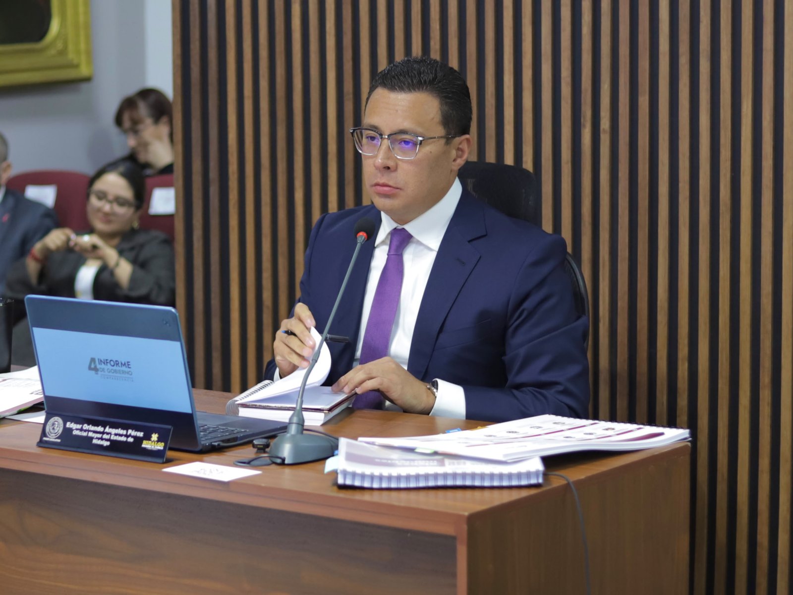 Oficial Mayor reporta contratos por 68 millones sancionados y recuperación de 436 inmuebles