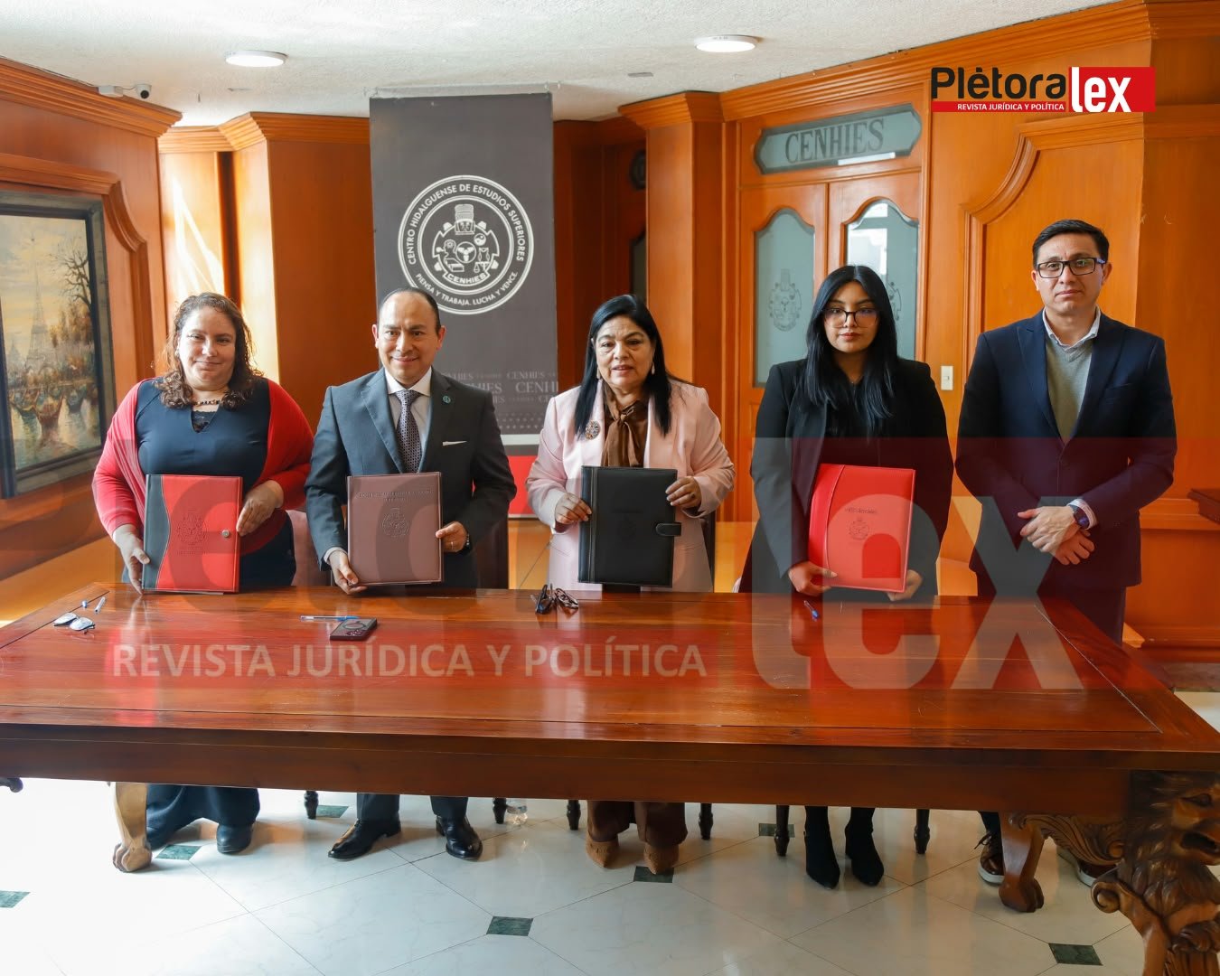 CENHIES y Nazar Arteaga acuerdan colaboración para acercar a estudiantes al ejercicio profesional