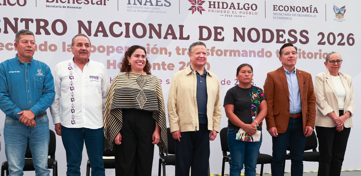 Hidalgo reúne a más de 400 Nodess en encuentro nacional de economía social