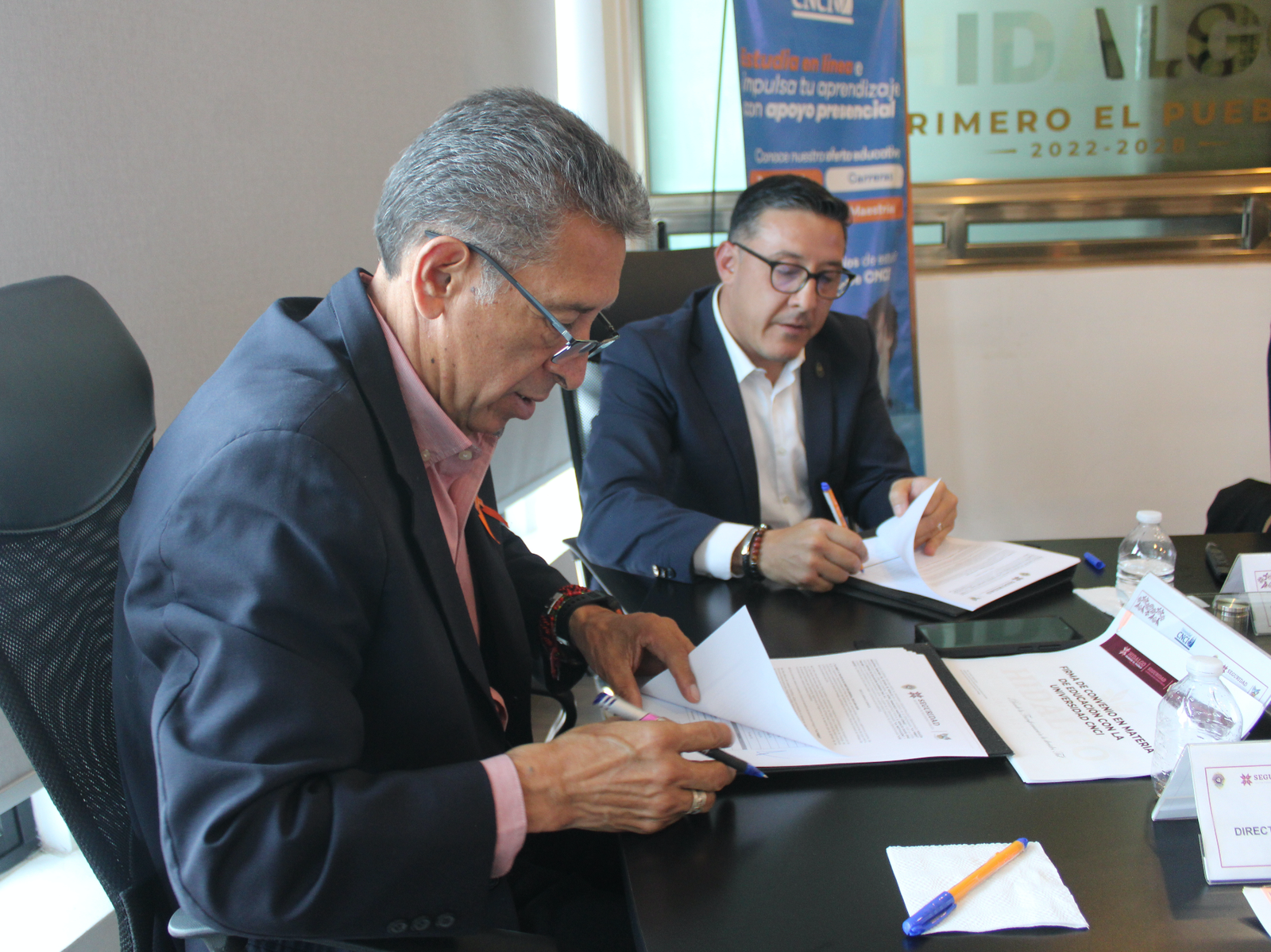 PIBEH firma convenio con CNCI para ampliar opciones educativas a personal y familiares