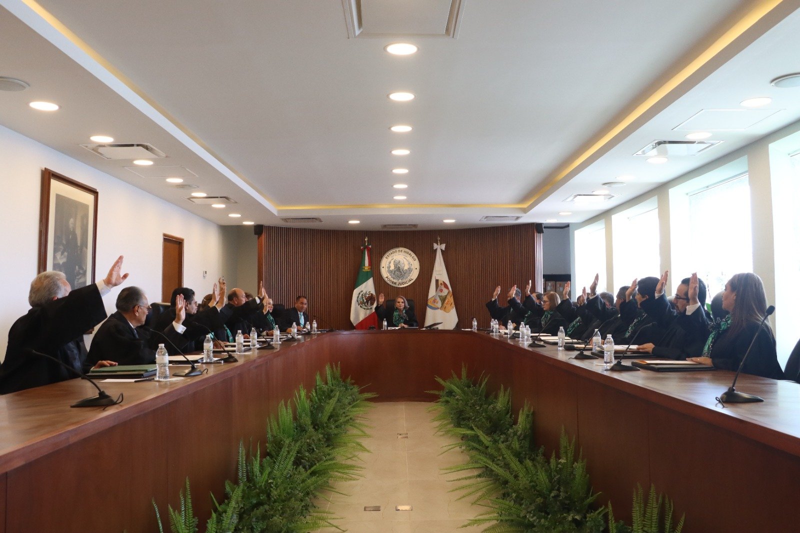 Tribunal de Hidalgo establece medida temporal para garantizar continuidad de la Presidencia con Rebeca Aladro